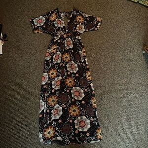 Floral maxi dress
